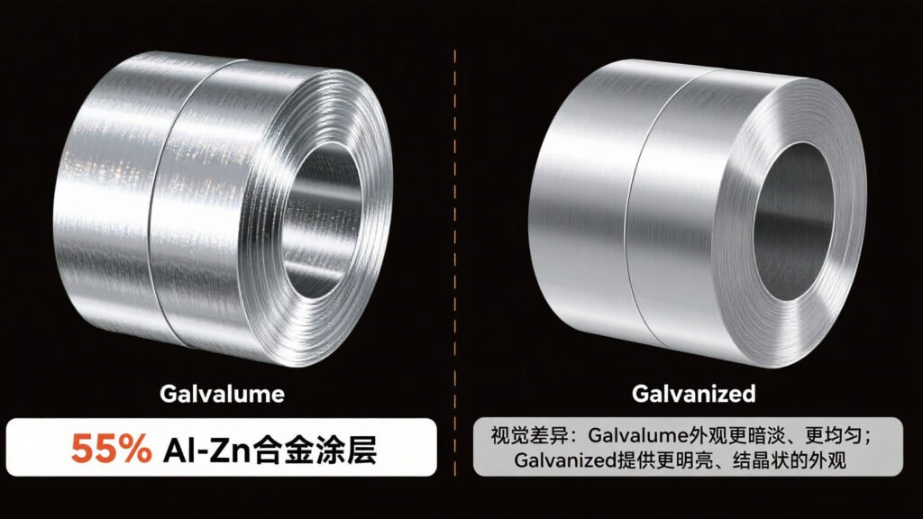 Galvalume vs Galvanized