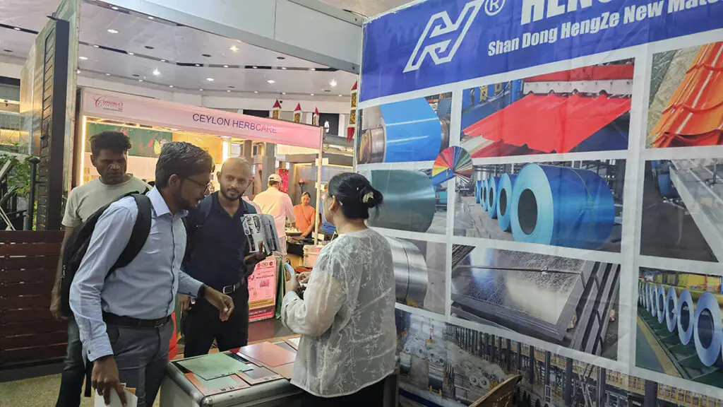 Highlights of Hengze Steel’s Booth