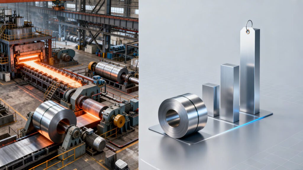Hot-rolled and cold-rolled coil Cost and Price
