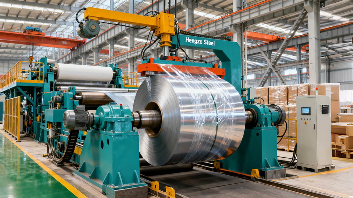 PPGI Coil Production Process